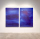 Poem Painting
Tinte und Graphit auf Leintuch 
Dyptich 198 x 260cm