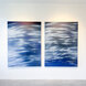 Wind X & IX
Tinte und Graphit auf Leintuch
je 193 x 142cm